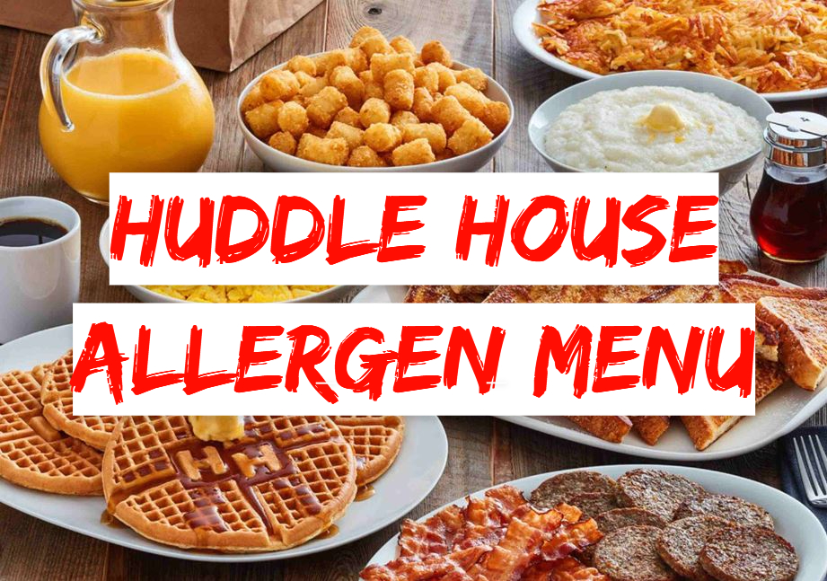 Huddle House Allergen Menu